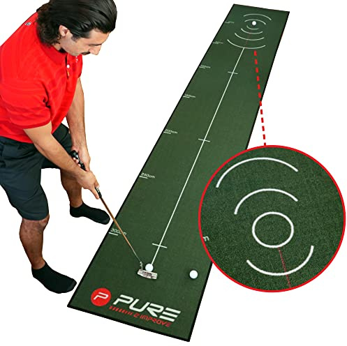 Pure2Improve Unisex Adult Golf Putting Mat
