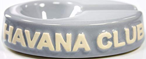 Havana Club Chico Grey grau Aschenbecher für 1 x Zigarre Made in France