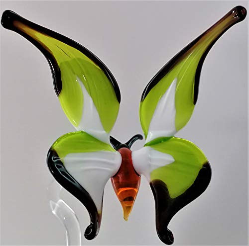 Orchideenstab, Schmetterling (weiß-grün,mit schwarzen Rand) (normal)
