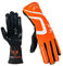 Toro Racing Guantes Karting, Sochi, Guantes competición Kart o Coche, Guantes para Conducir, Carreras Kart Guantes (L, Naranja)
