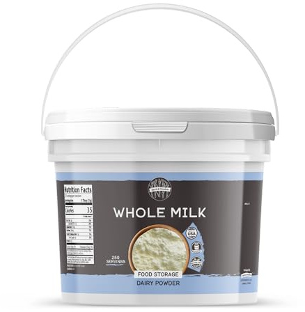 Birch & Meadow 3.5 L Whole Milk Powder, Slightly Sweet Taste
