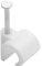 Grapas Para Cable Ø 8 A 12 Mm Blanco Bolsa De 25