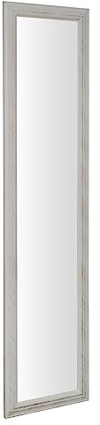 Biscottini Grand Miroir Mural Salon et Miroir Chambre 170x4x40 cm - Grand Miroir sur Pied Chambre en Bois - Grand Miroir Mural XXL - Miroir Grand Miroir Salon - Mirror de Sol