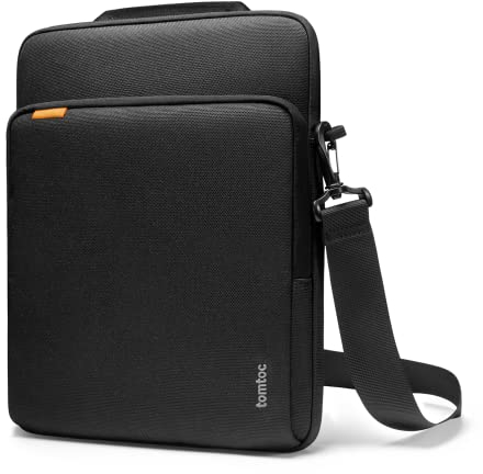 tomtoc 360 Protective Laptop Shoulder Bag for 15 Inch MacBook Air M4/A3241 M3/A3114 M2/A2941 2025-2023, Surface Laptop 5/4/3, Dell XPS 15 Plus, ThinkPad X1 Yoga HP Acer Chromebook 14, Water-resistant