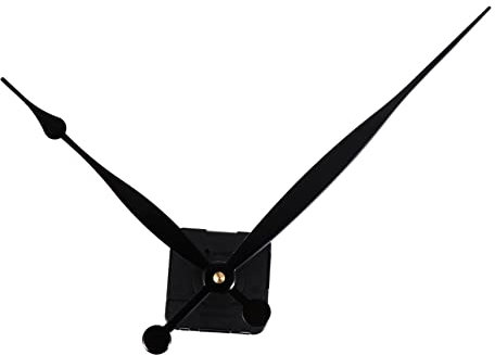 OSALADI Uhr Mechanismus Set Leise Wanduhr Bewegung 17 5 cm Metall Zeiger Präzision Sweep Quarz