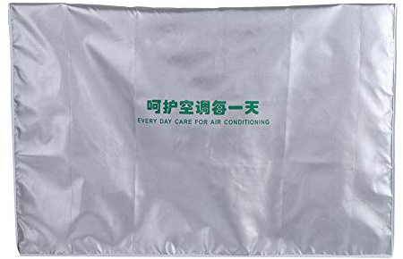 Housse de climatiseur, Housse de climatiseur d'extérieur, Housse de protection de climatiseur anti-poussière, Housse de climatiseur carrée étanche (3p （92 * 35 * 69cm）)