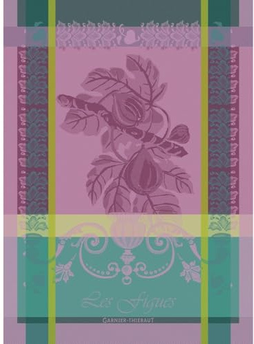 Garnier Thiebaut 46329 Geschirrtuch Les Figues Mauve 56x77 cm Baumwolle
