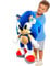 Plüschtier Sonic XXL Plüschtier Kuscheltier Sonic, Tails, Knuckles Plüsch Peluche Plush 30-120 cm Original Lizenz Play by Play Plush