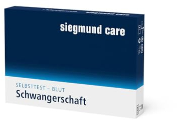 1x Schwangerschaftstest (Blut) - Selbsttest für Zuhause - Bluttest Schwangerschaft - schneller Nachweis einer Schwangerschaft ab einem hCG-Spiegel von 25 mlU/ml
