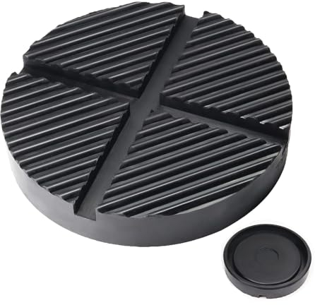 Auto Gummiauflage Wagenheber,Gummiauflage, für Reifenwechsel mit Wagenheber verwenden,127 X 25mm (Schwarz,1 Stück)