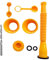 Bec de remplacement pour bidon d'huile,remplacement de bec de bidon d'huile | Remplacement du bec verseur de carburant | Bouchon et bouchons d'aération de carburant, buse flexible, coussinet en caoutc