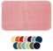 liebling Badteppich, 100% Polyester - Mikrofaser, Serie Santos, 70 x 120 cm,1500 g/m², 30 Grad waschbar, Farbe: Altrosa
