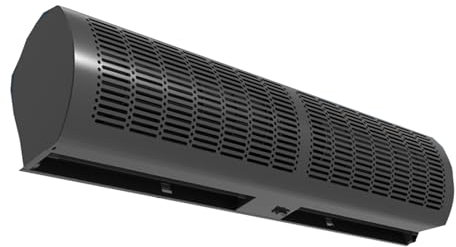 Machine à rideau d'air à porte mince commerciale noire de 23 pouces, 35 pouces, 39 pouces, vent naturel à économie d'énergie à haute efficacité(150cm(59inch))