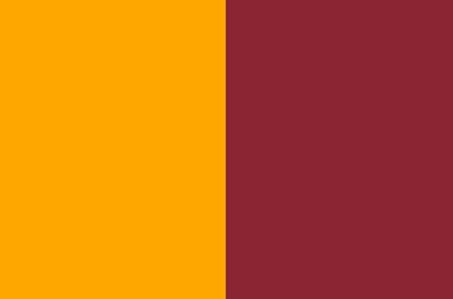 BANDIERONE GIALLOROSSO COLORI CITTA' DI ROMA GRANDE misura cm. 220 x 145 | BANDIERA GIALLOROSSA GRANDE BGSRMRG220x145