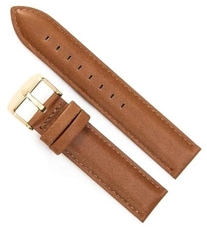 dayeer Echtes Lederarmband für DW Herren Damen Uhrenarmband für Daniel Wellington