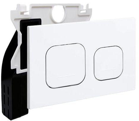 Empyreal Placa de Descarga WC para Geberit Duofix Sigma Delta Blanco