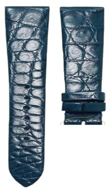PNESHGTT Kompatibel mit CARL F. BUCHERER MANERO 00.10922 ALLIGATORLEDER-UHRENARMBAND