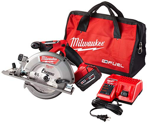 Milwaukee 2730-21 M18 Fuel 6-1/2 Circular Saw Kit with 1 Battery