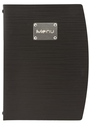 SECURIT MC-RCA4-BL Zeitschriften- & Zeitungshalter, Schwarz, 34 x 25, 5 x 1, 8 cm