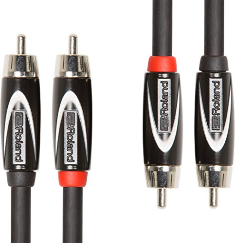 Câble d’interconnexion gamme Black Roland - Connecteurs RCA, 1,5 m - RCC-5-2R2R