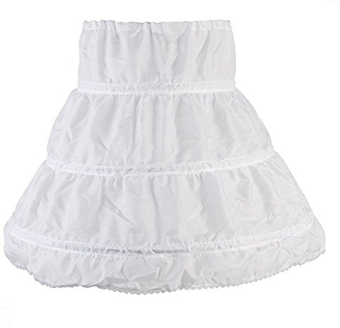 6 Ringe Unterröcke - Brautkleid Petticoat Unterrock Reifrock Petticoat Kleid Hochzeit Petticoat Reifrock Für Hochzeitskleider Ballkleider Abendkleider Brautkleider Promkleider,Tanzen,Bar (Kind)