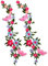 WANLIAN 2 Stück neue Schmetterlinge Blume Applique, bestickte Aufnäher zum Aufnähen oder Aufbügeln, Applikation für Kleider, Hosen, Hüte, Jeans, Nähen, Blumen-Applikation, Bastelzubehör