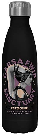 Star Wars Desert Team 17 oz Stainless Steel Water Bottle, 17 Ounce, Multicolored