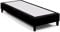 Best for Home Hotelbett Boxspringbett Bettgestell Boxspringgestell 90x200 cm Schwarz Boxspring Rahmen ohne Matratze