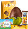 Vegan Easter Egg - Nomo Vegan Chocolate Egg - Gluten Free, Dairy Free, Egg Free Easter Eggs Chocolate Caramel & Free From, Frizz Orange Bar (Caramel)