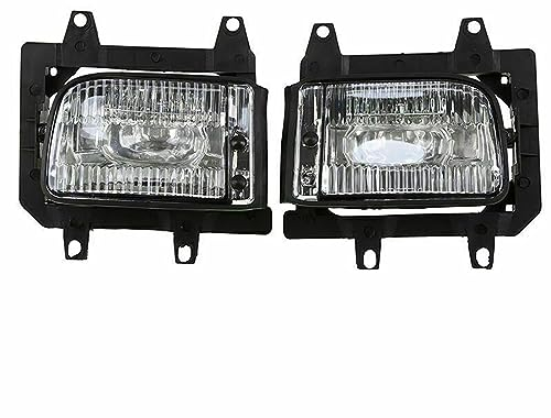 WOZIES 1 Paar Für BMW E30 318I 325I 325E Nebelscheinwerfer Stoßstangenlicht 63171385945 63171385946