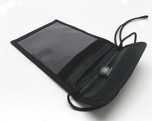 Generico Porta Distintivo Porta Documenti PlaccA da Collo Vega Holster 2WM00 Nero PS CC GPG