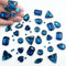 Yixinly 236 Stück Strasssteine zum Aufnähen, 7 Formen von Strasssteinen Edelstahl Krappenfassung Glas Nähen Edelsteine​für DIY-Bastelkleidung, Kleidungs, Schuhe, Taschen (Blau)