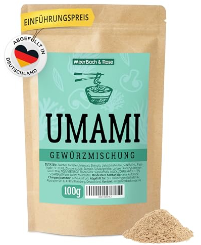 Umami Gewürzmischung 100g allrounder Würzmischung, japanisches Gewürz, herzhafter Geschmack, Alleswürzer