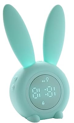 HEMOTON -nachtlampe Mit Countdown-timer Energiesparend Form Wecker Silikon Perfekt Für Kinder & Kinderzimmer