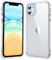 jaroco for iPhone 11 Phone Case 6.1-Inch, Non-Yellowing Shockproof Phone Bumper Cover, Anti-Scratch Clear