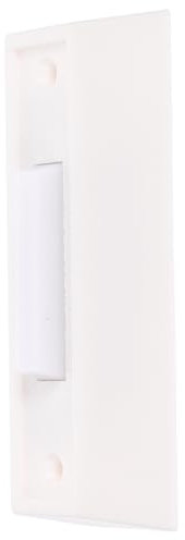 WOONEKY Vintage Doorbell Button Self-resetting Wired Push Button for Home European-style Wall Decoration Door Chime for Spaces