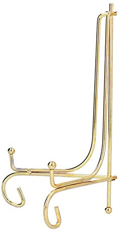 Akozon Uhrenständer, Metall, Rund, Porzellanteller, Halterung, Ausstellungsständer, Wanduhrständer für Zuhause, Büro, Professionelles Zubehör für den Einsatz