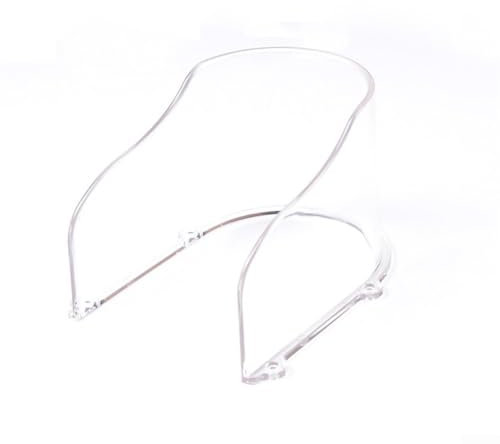 Niceminiwall Outdoor Doorbell Keypad Cover, Weather Shield for Outdoor Fingerprint Lock and Keypad Covers, Plastic Access Control Rain Cover Sun Shade for Keypads (Clear)