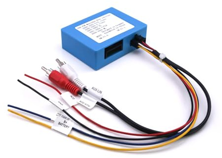 Auto D2B Digital Data Glasfaser Decoder,D2B Glasfaser Decoder FOR Mercedes Benz vehicles S/SL/C/CL/CLK/E/ML Series（2000-2004） Only D2B Optical Bus System