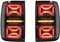CAOXINZI Auto Heckleuchte Rücklicht Rückleuchte Baugruppe für VW Amarok Pickup 2008-2020, LED Rückleuchten Set Linke Rechte Rücklichter Ersatz Auto Zubehör
