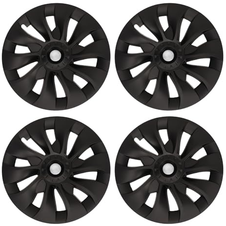 Generic Matte 18-Zoll-Radkappen für 2017–2023 – Vollständiger Schutz mit Sportlichem Design (Asymmetrisch)