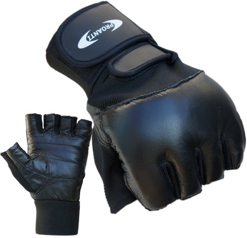 ATTONO Trainingshandschuhe mit Bandage Boxhandschuhe Fitness Handschuhe - Größe XL