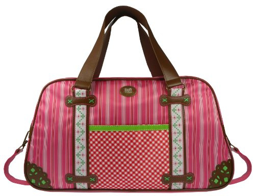 Lief! 440-4829-2 Wickeltasche, rosa gestreift
