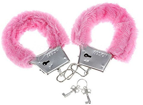 sf-world Junggesellinnenabschied Junggesellinnenabschied Flaumig Handschellen - Rosa, Rosa