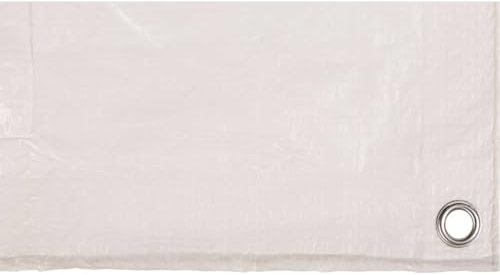 Toldo reforzado gramaje 70 grs, 3 x 5 m, color blanco - Catral 560109