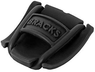 Bracks Pince à Lacets de Chaussure, Clip de Sécurité Innovant pour Tout Type de Chaussure, Facile et Efficace, 1 Paire, noir-noir