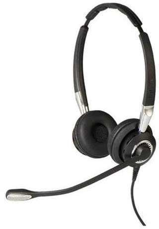 Jabra BIZ 2400 II Duo Headset mit Rauschunterdrückung Mikrofon Schwarz/Grau Artikelnummer: 2409-820-204 143390