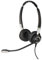 Jabra BIZ 2400 II Duo Headset mit Rauschunterdrückung Mikrofon Schwarz/Grau Artikelnummer: 2409-820-204 143390