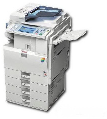 Ricoh Aficio mp c2050 mit 4. Pf bis DIN A3 (Zertifiziert und Generalüberholt)
