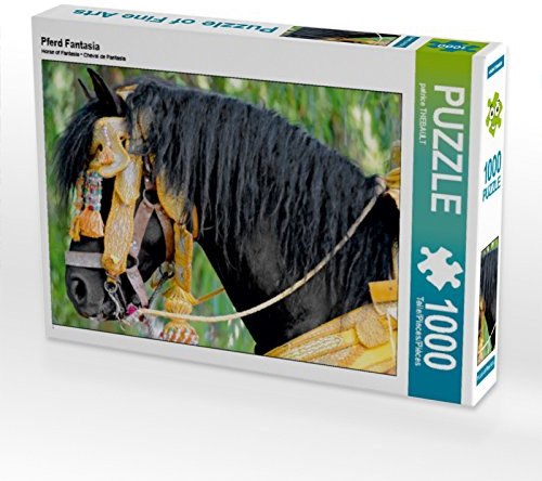CALVENDO Puzzle Pferd Fantasia | 1000 Teile Lege-Größe 64 x 48 cm Foto-Puzzle für glückliche Stunden